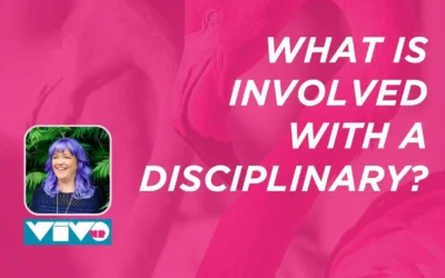 What is involved with a disciplinary?