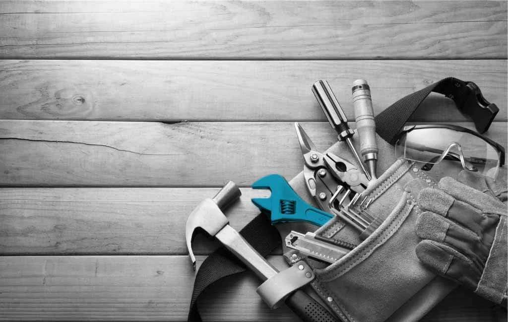 tools for the job, having the right tools to deal with anything,